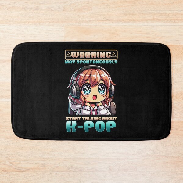 Item preview, Warning May Spontaneously Start Talking About K-Pop Oversized  designed and sold by LullaBaby.