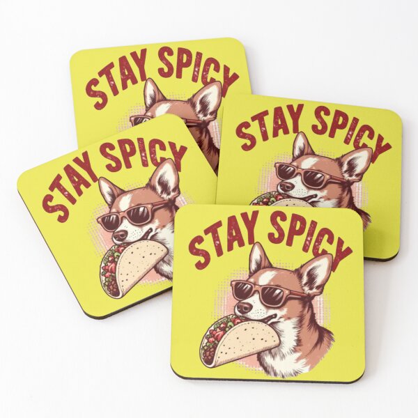 Item preview, Stay Spicy Chihuahua Taco Period designed and sold by Iuqiune.