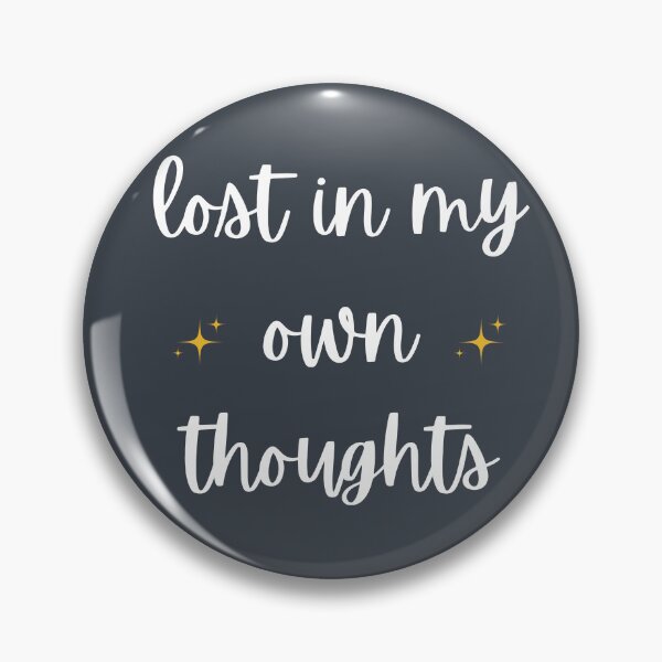 Item preview, Lost in my own Thoughts – Minimal Aesthetic Tee designed and sold by Zensity.