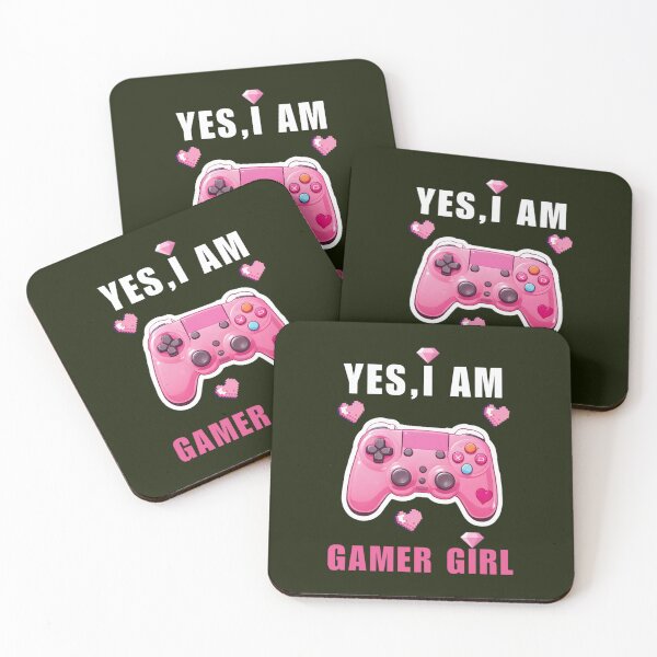 Item preview, Yea i am gamer girl pink controller game lover designed and sold by LullaBaby.