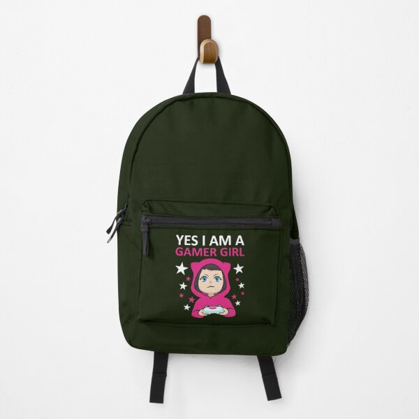 Item preview, Yes I Am A Gamer Girl - Gift for Girls who Loves Gaming - cute girl Playing Video gamesT- designed and sold by LullaBaby.