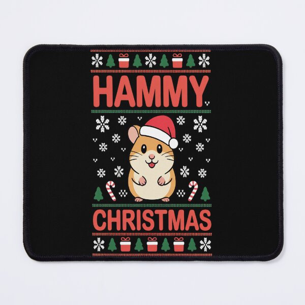Item preview, Hamster Ugly Christmas Sweater Hammy Christmas designed and sold by VladoZork.