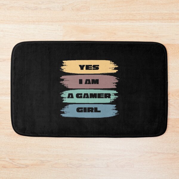 Item preview, yes I am a gamer girl - sarcastic quotes gift designed and sold by LullaBaby.