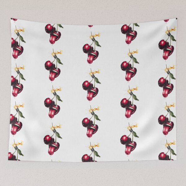 Item preview, Explosive Cherry Bomb Surreal Horror Art designed and sold by Anastasiia Yurevych.