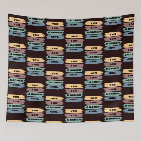 Item preview, yes I am a gamer girl - sarcastic quotes gift designed and sold by LullaBaby.