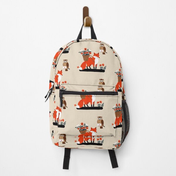 Item preview, Illustration of a fox and an owl designed and sold by Design4uStudio.