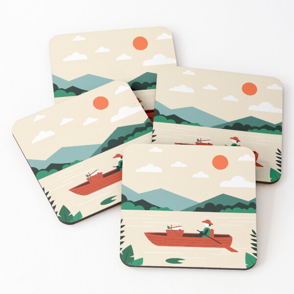 Item preview, Mountain view and lake designed and sold by Design4uStudio.