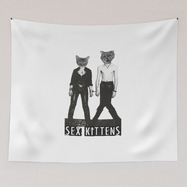 Item preview, Sex Kittens - Sex Pistols designed and sold by savethetshirt.