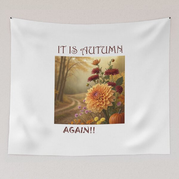 Item preview, It Is Fun Time In Autumn designed and sold by Fabrifrank.