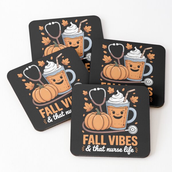 Item preview, Fall Vibes and Nurse Life Pumpkin Spice Autumn Nurse Fall designed and sold by Moon-Ape.