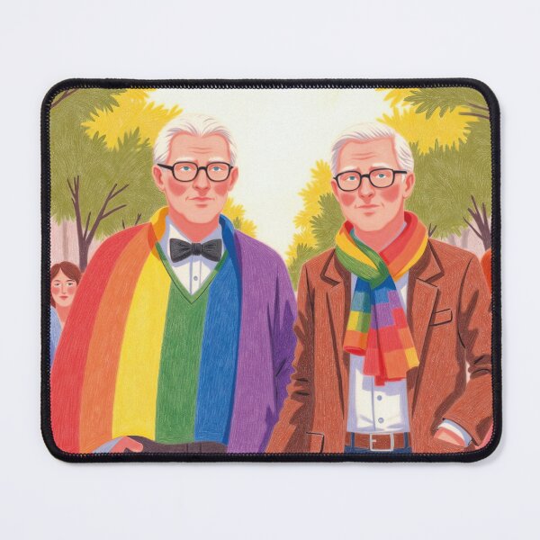 Item preview, gay couple, Love Parade designed and sold by Mauswohn.
