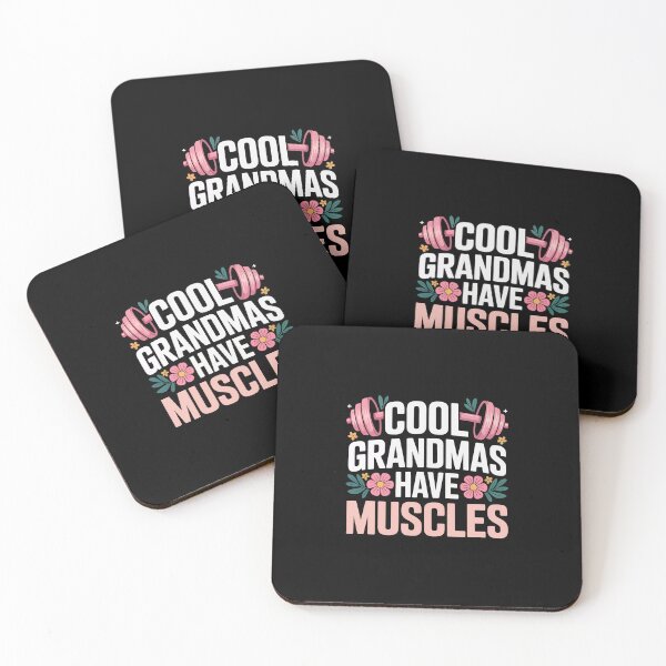 Item preview, Cool Grandmas Have Muscles designed and sold by jkrphoto.