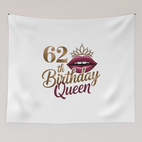 Item preview, 62 th Birthday Queen designed and sold by jkrphoto.