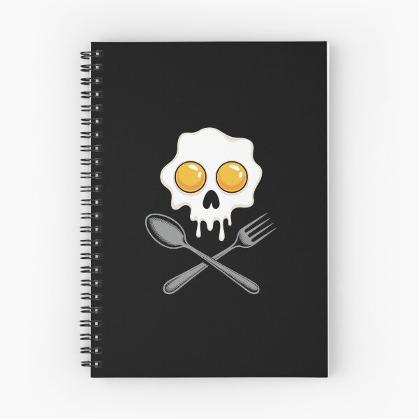Item preview, Egg Skull with Cutlery designed and sold by jkrphoto.