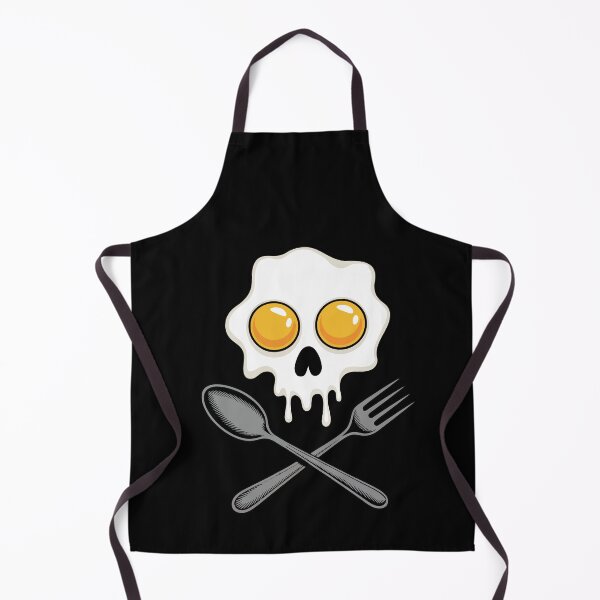 Item preview, Egg Skull with Cutlery designed and sold by jkrphoto.