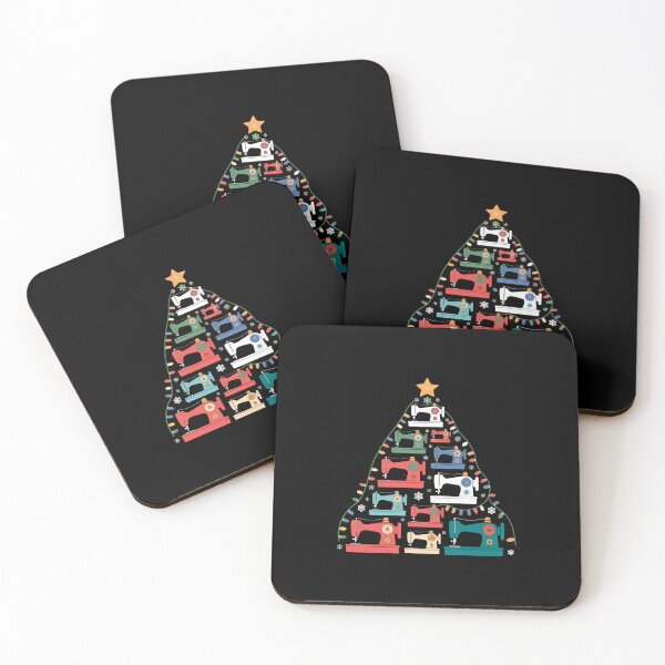 Item preview, Sewing Machine Christmas Tree designed and sold by jkrphoto.