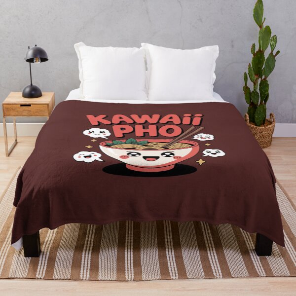 Item preview, A cute, cartoon-style depiction of a happy pho bowl with chopsticks designed and sold by jkrphoto.