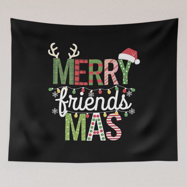 Item preview, Merry Friendsmas Holiday designed and sold by sandrahofer-art.