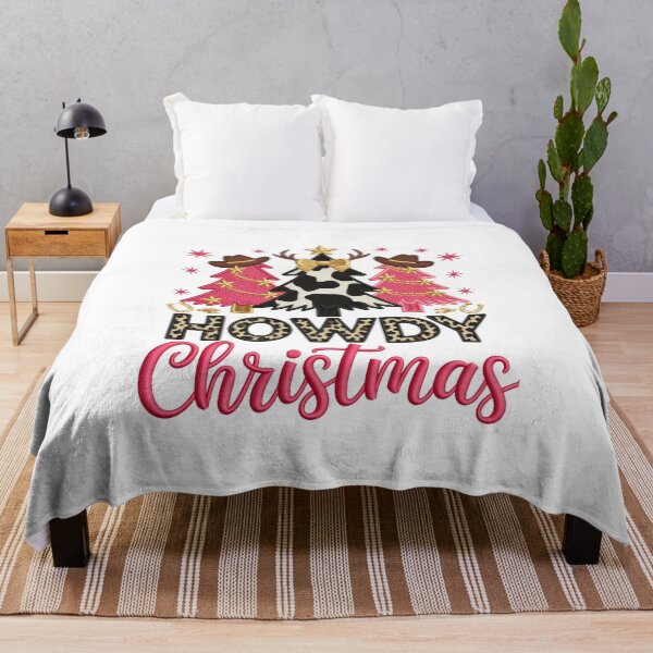 Item preview, Embroidered Howdy Christmas designed and sold by jkrphoto.