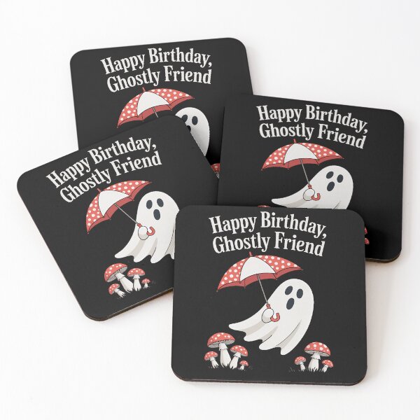 Item preview, Spooky Cottagecore Ghost - Halloween Mushroom Delight designed and sold by Moon-Ape.
