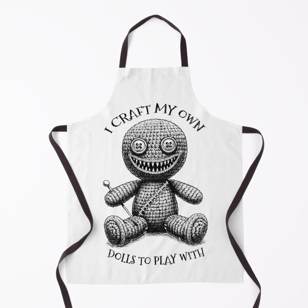 Item preview, Crochet Crocheting Halloween Voodoo Doll Funny Craft Dolls designed and sold by GrandeDuc.
