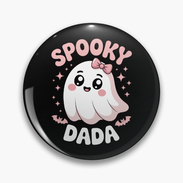 Item preview, Spooky Dada Family Cute Pink White Ghost Boo Halloween designed and sold by Moon-Ape.