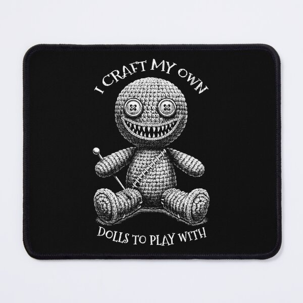 Item preview, Crochet Crocheting Halloween Voodoo Doll Funny Craft Dolls designed and sold by GrandeDuc.