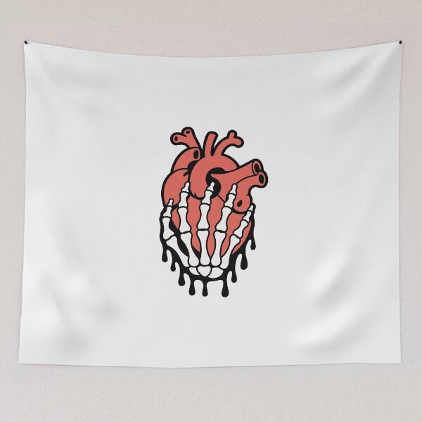 Item preview, Skeletal Hand Grasping Heart designed and sold by jkrphoto.