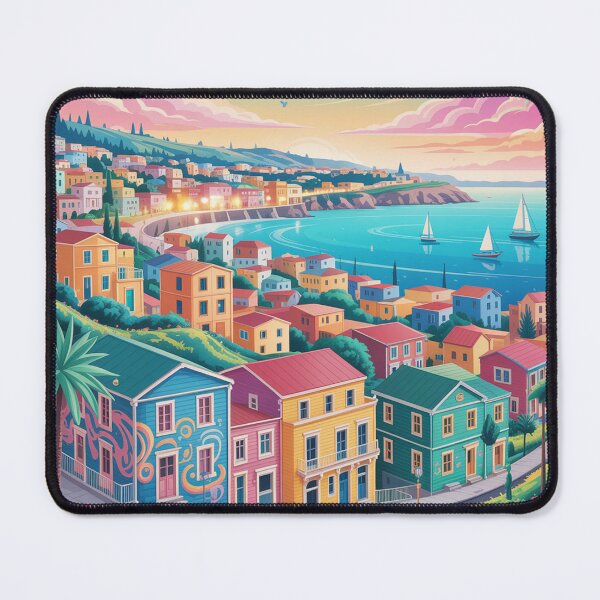 Item preview, Сoastal town of Valparaíso, Chile. designed and sold by Lilashakti ⭐️ ⭐️ ⭐️ ⭐️ ⭐️.