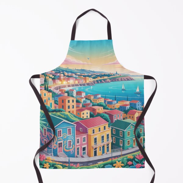 Item preview, Сoastal town of Valparaíso, Chile. designed and sold by Lilashakti ⭐️ ⭐️ ⭐️ ⭐️ ⭐️.