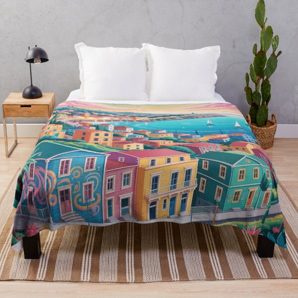 Item preview, Сoastal town of Valparaíso, Chile. designed and sold by Lilashakti ⭐️ ⭐️ ⭐️ ⭐️ ⭐️.