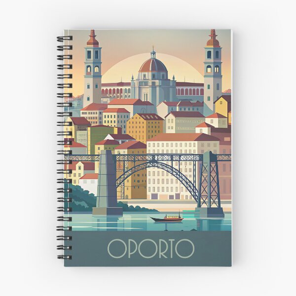 Artikelvorschau, Minimalistische Skyline von Porto entworfen und verkauft von paulrommer.