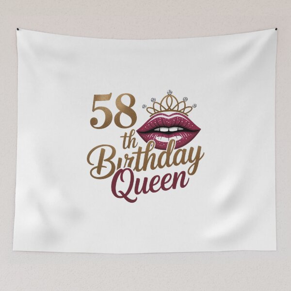 Item preview, 58 th Birthday Queen  designed and sold by jkrphoto.