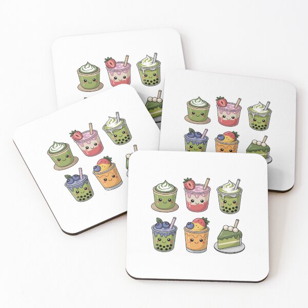 Item preview, Kawaii Bubble Tea and Dessert designed and sold by jkrphoto.