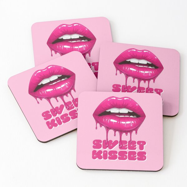 Item preview, Sweet Glossy Lips Pop Art designed and sold by 0606PM.