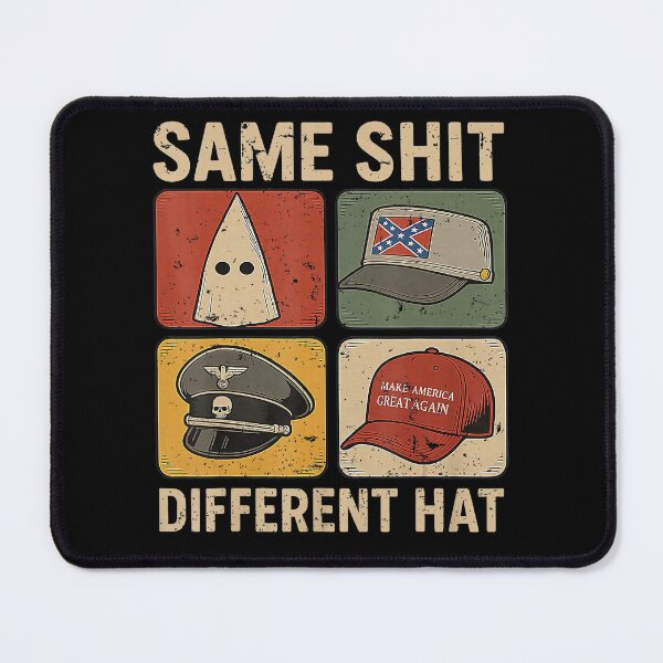 Item preview, Same Shit Different Hat Retro Vintage Funny Jokes Men Women designed and sold by Miwy.