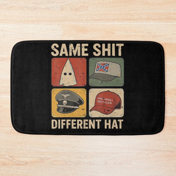 Item preview, Same Shit Different Hat Retro Vintage Funny Jokes Men Women designed and sold by Miwy.