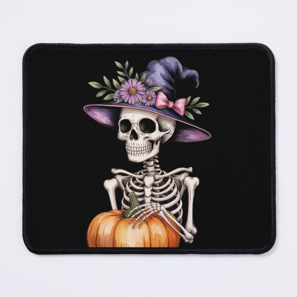 Item preview, Skeleton Witch with Pumpkin designed and sold by jkrphoto.
