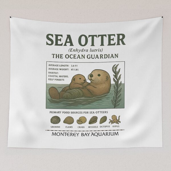 Item preview, Taylor Swift Sea Otter Monterey Bay Aquarium designed and sold by Haupalette.