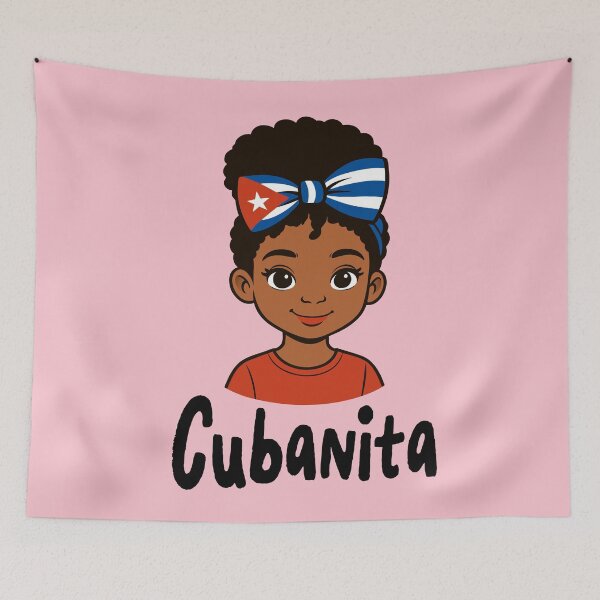 Item preview, Cubanita design Girl Cuba Flag Cuban Women Hispanic Heritage  designed and sold by Colorfulman.