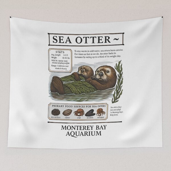 Item preview, Taylor Swift Sea Otter Monterey Bay Aquarium designed and sold by Haupalette.