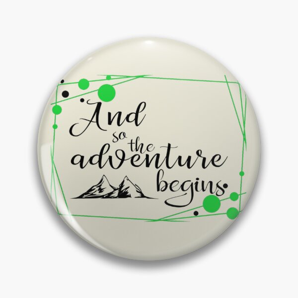 Item preview, And the adventure begins designed and sold by AlethaCremin.