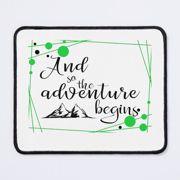 Item preview, And the adventure begins designed and sold by AlethaCremin.