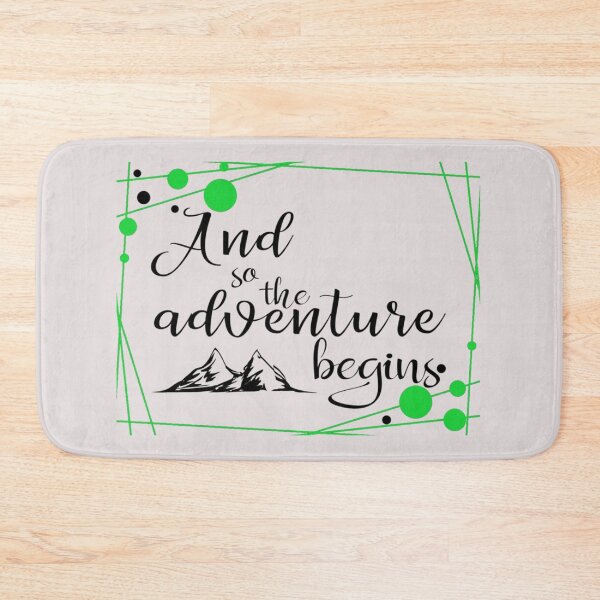 Item preview, And the adventure begins designed and sold by AlethaCremin.