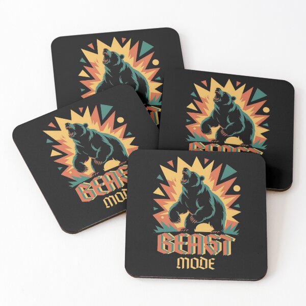 Item preview, Beast Mode - Roaring Bear designed and sold by The magic  Yellow bus.