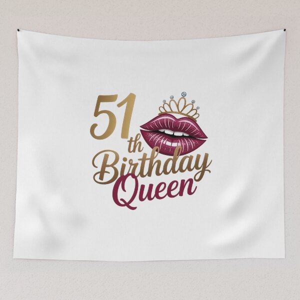 Item preview, 51 th Birthday Queen designed and sold by jkrphoto.