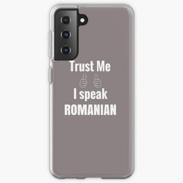 Funny Romanian Shirt Gift For Men Women Samsung Galaxy Soft Case