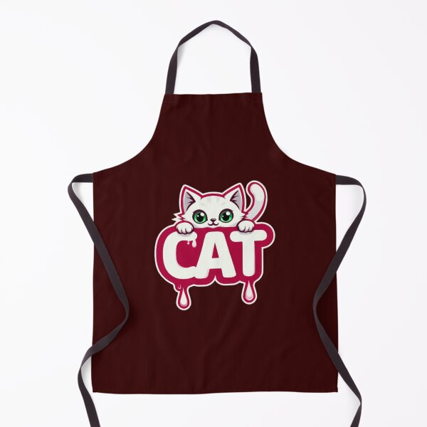 Item preview, Amazed white cat designed and sold by VycMerch.