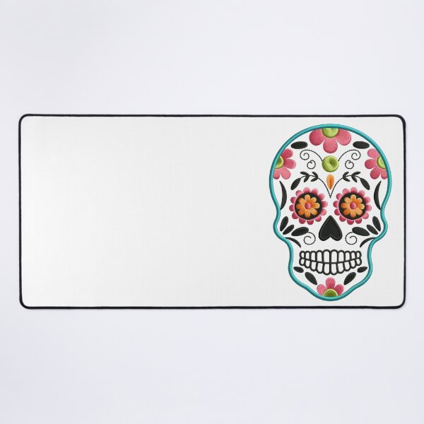 Item preview, Embroidered Sugar Skull designed and sold by jkrphoto.