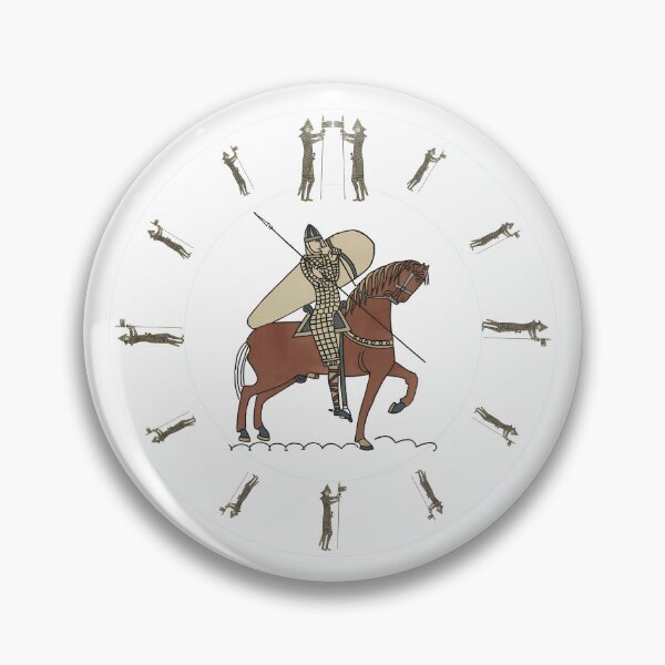 Item preview, Bayeux Plate Clock 02 designed and sold by TreesOn.